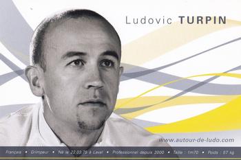2009 AG2R La Mondiale #NNO Ludovic Turpin Front